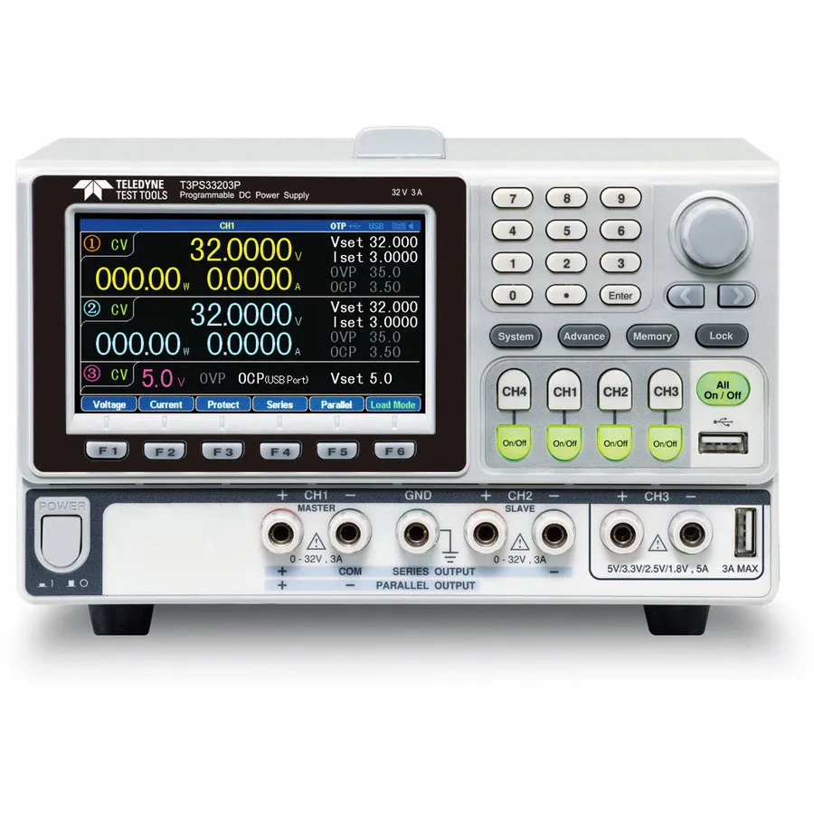 Teledyne LeCroy T3PS33203P Alimentation CC triple sortie programmable