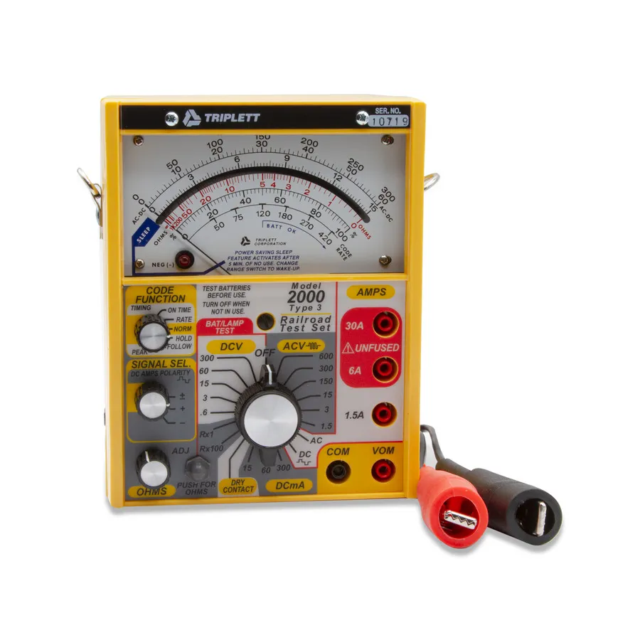 Ensemble de Test Ferroviaire Triplett 2010-NIST
