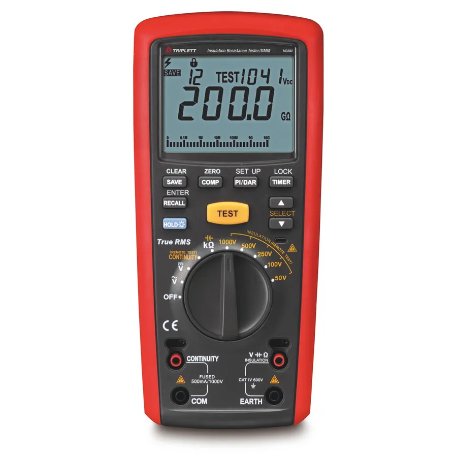 Testeur de résistance d'isolation Triplett MG500