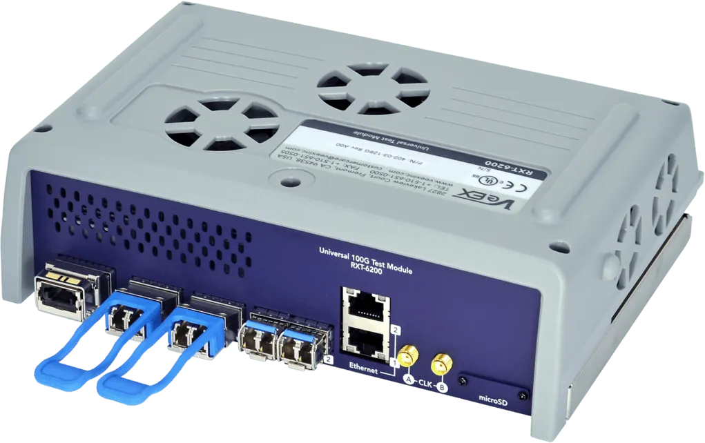 Ensemble de test 100G VeEX RXT-6200