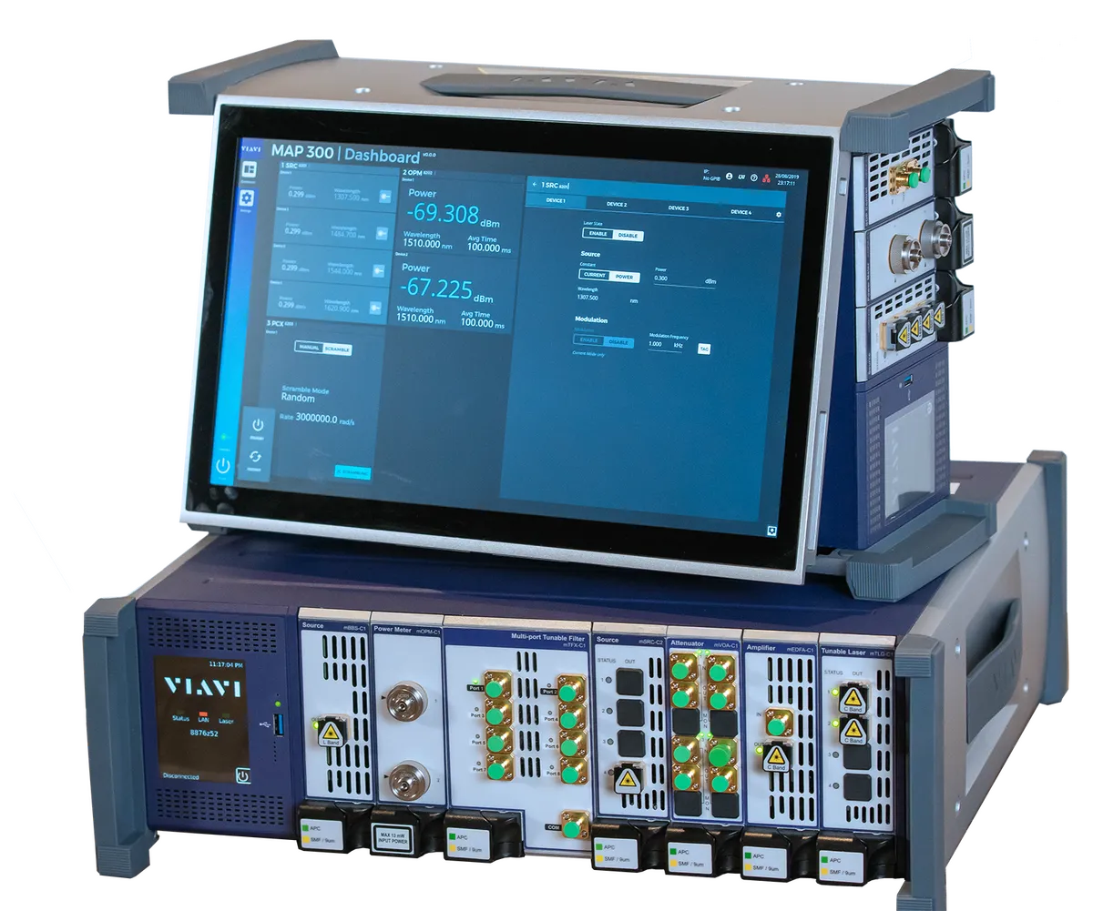 Plateforme multiapplication Viavi MAP-330AX-B