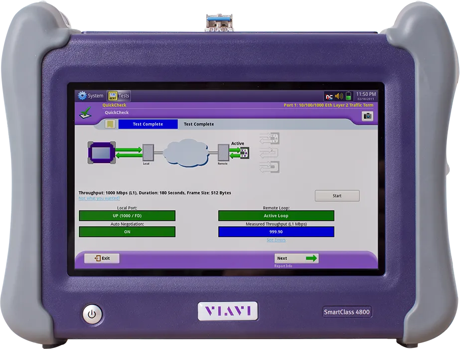 Testeur Viavi SC4800-E1/T1