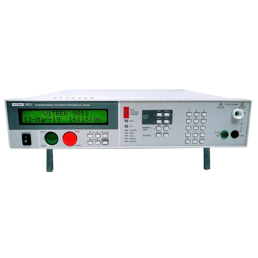 Testeur d'isolement haute tension/ohmmètre Teraohm Vitrek 983i